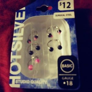 18 gauge cartilage jewelry